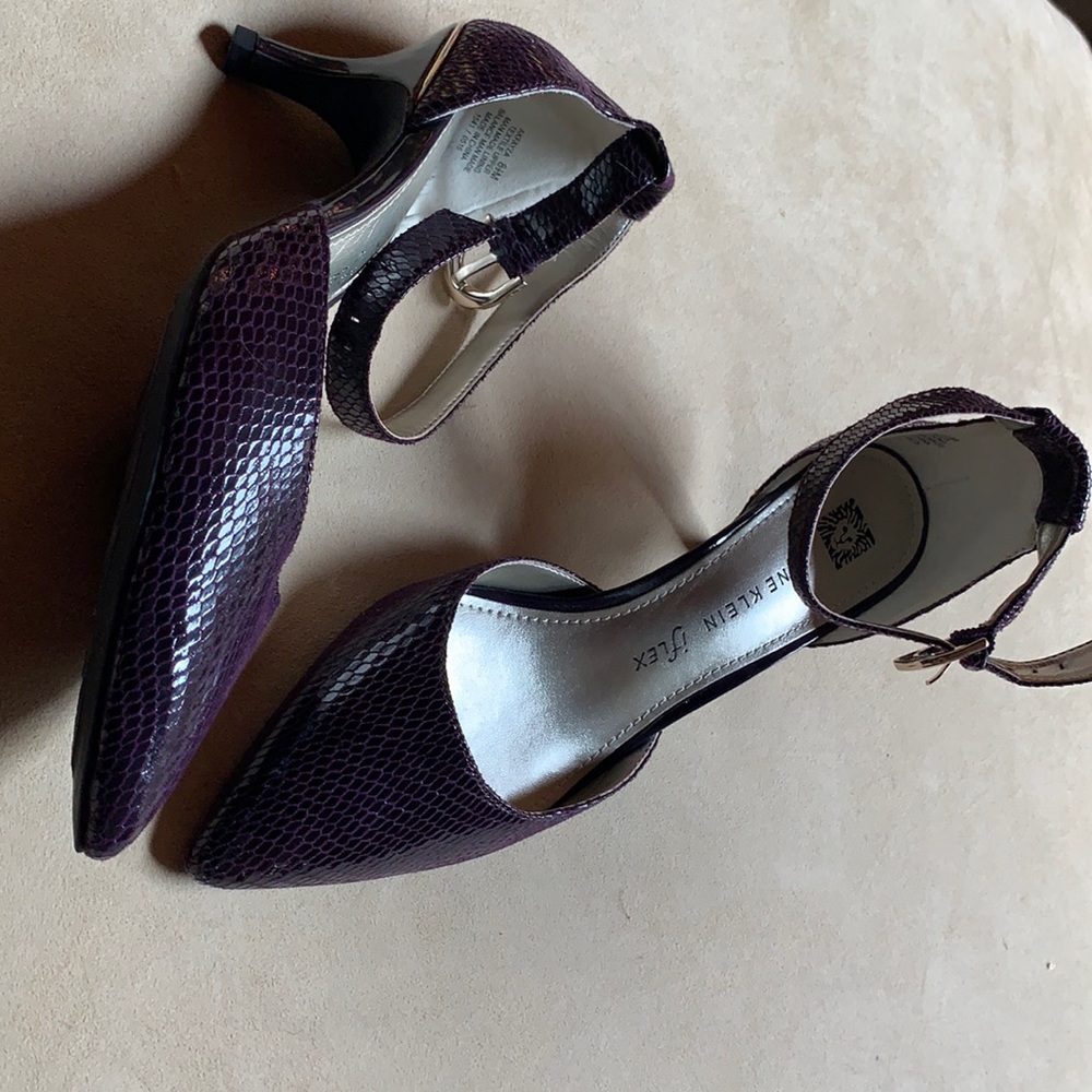Purple Anne Klein I flex Sz 8.5